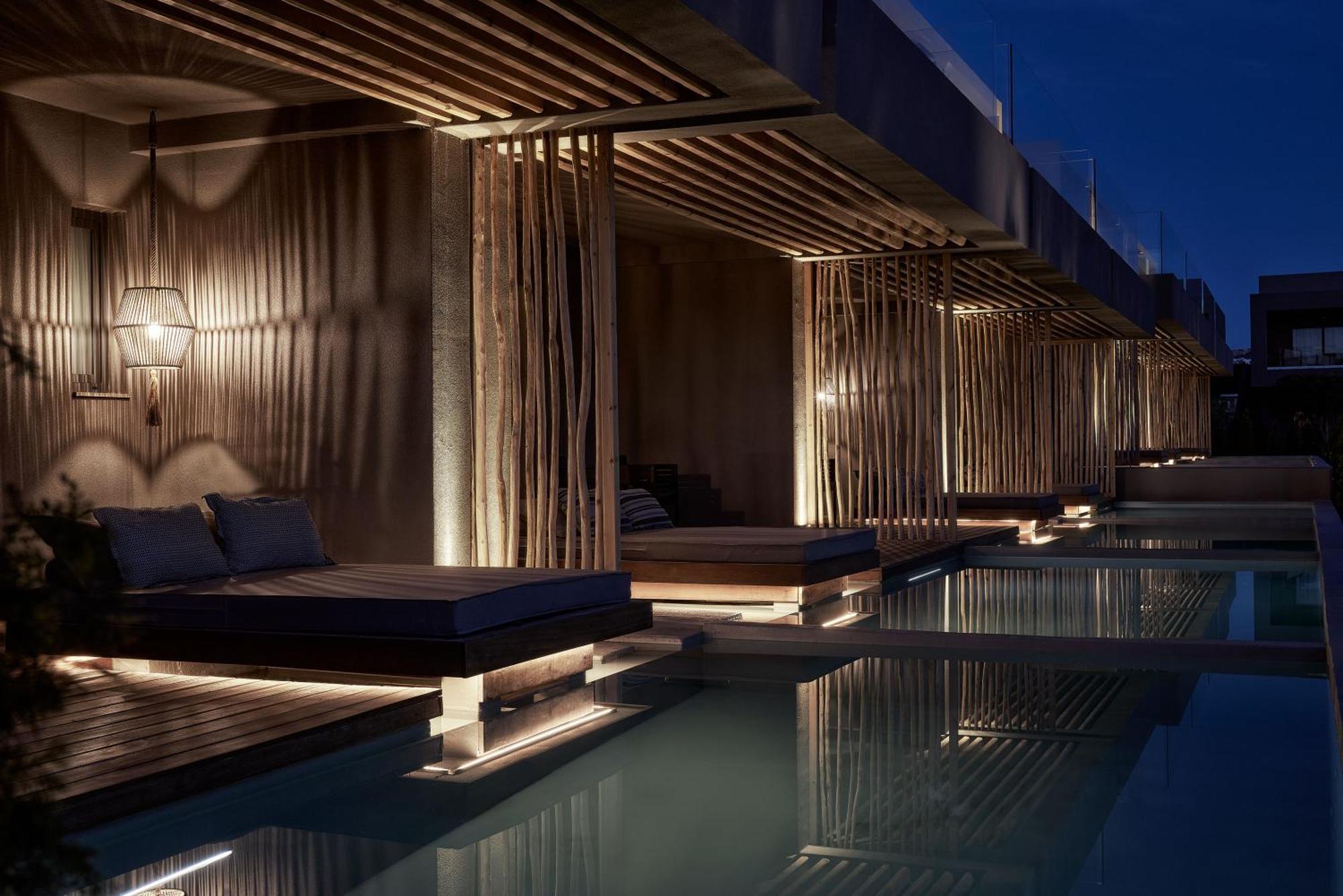 Nema Design Hotel & Spa - Adults Only Khersónisos Eksteriør bilde The pool at the hotel